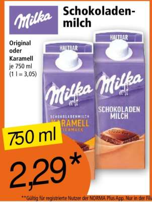 Milka Schokoladenmilch