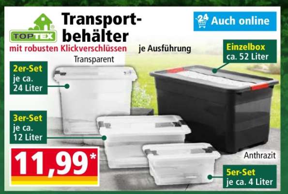 TOPTEX Transportbehälter