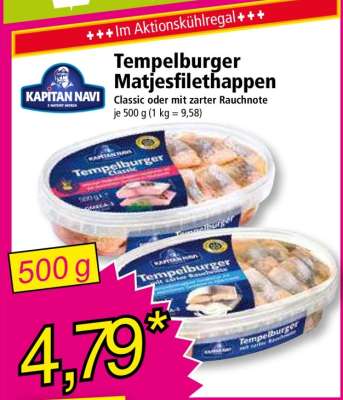 Tempelburger Matjesfilethappen