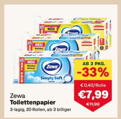 Zewa Toilettenpapier