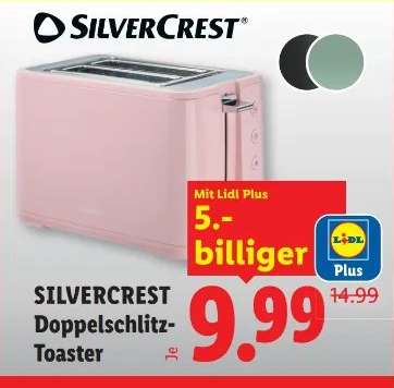 SILVERCREST Doppelschlitz-Toaster