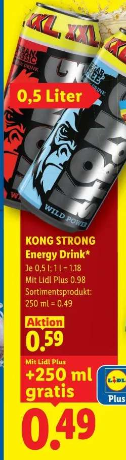 Kong Strong Energy Drink