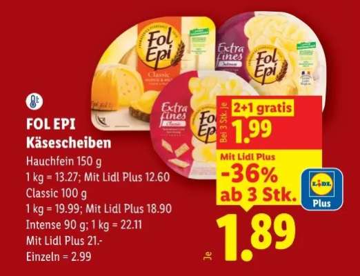 FOL EPI KÄSESCHEIBEN
