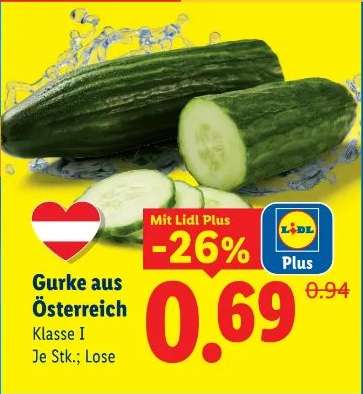 Gurke aus Österreich