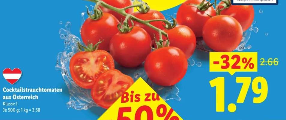 Cocktailstrauchtomaten aus Österreich