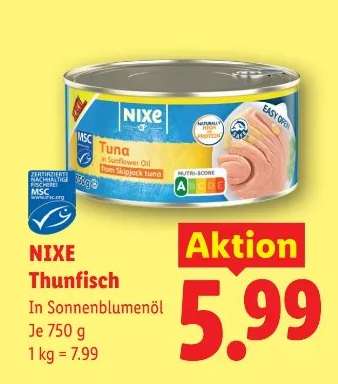 Nixe Thunfisch