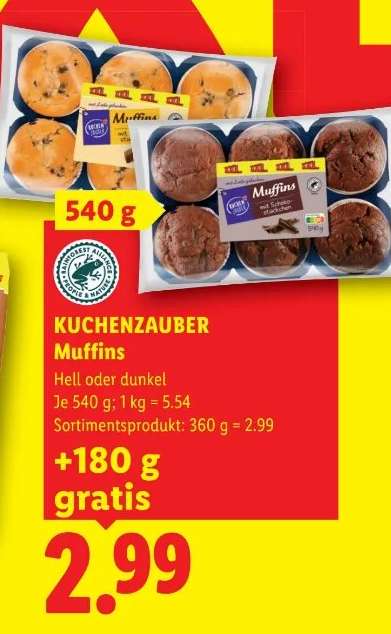 Kuchenzauber Muffins