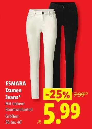ESMARA Damen Jeans
