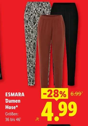 ESMARA Damen Hose