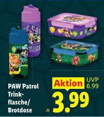 PAW Patrol Trinkflasche/Brotdose