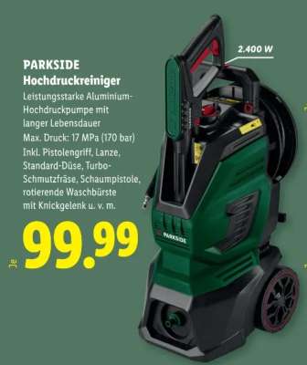 PARKSIDE Hochdruckreiniger