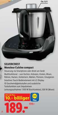 SILVERCREST Monsieur Cuisine “Compact”