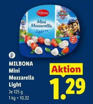 MILBONA Mini Mozzarella Light