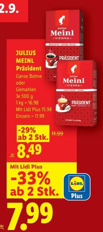 JULIUS MEINL PRÄSIDENT