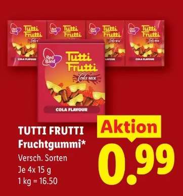 TUTTI FRUTTI FRUCHTGUMMI