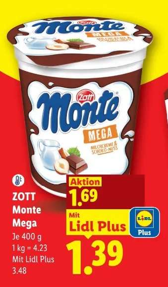Zott Monte Mega