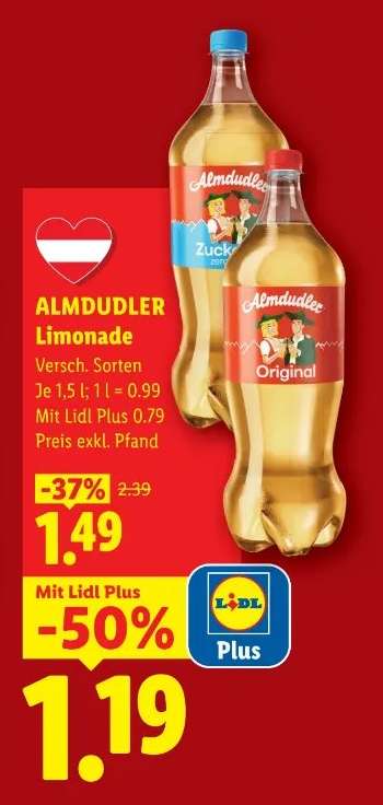 Almdudler Limonade