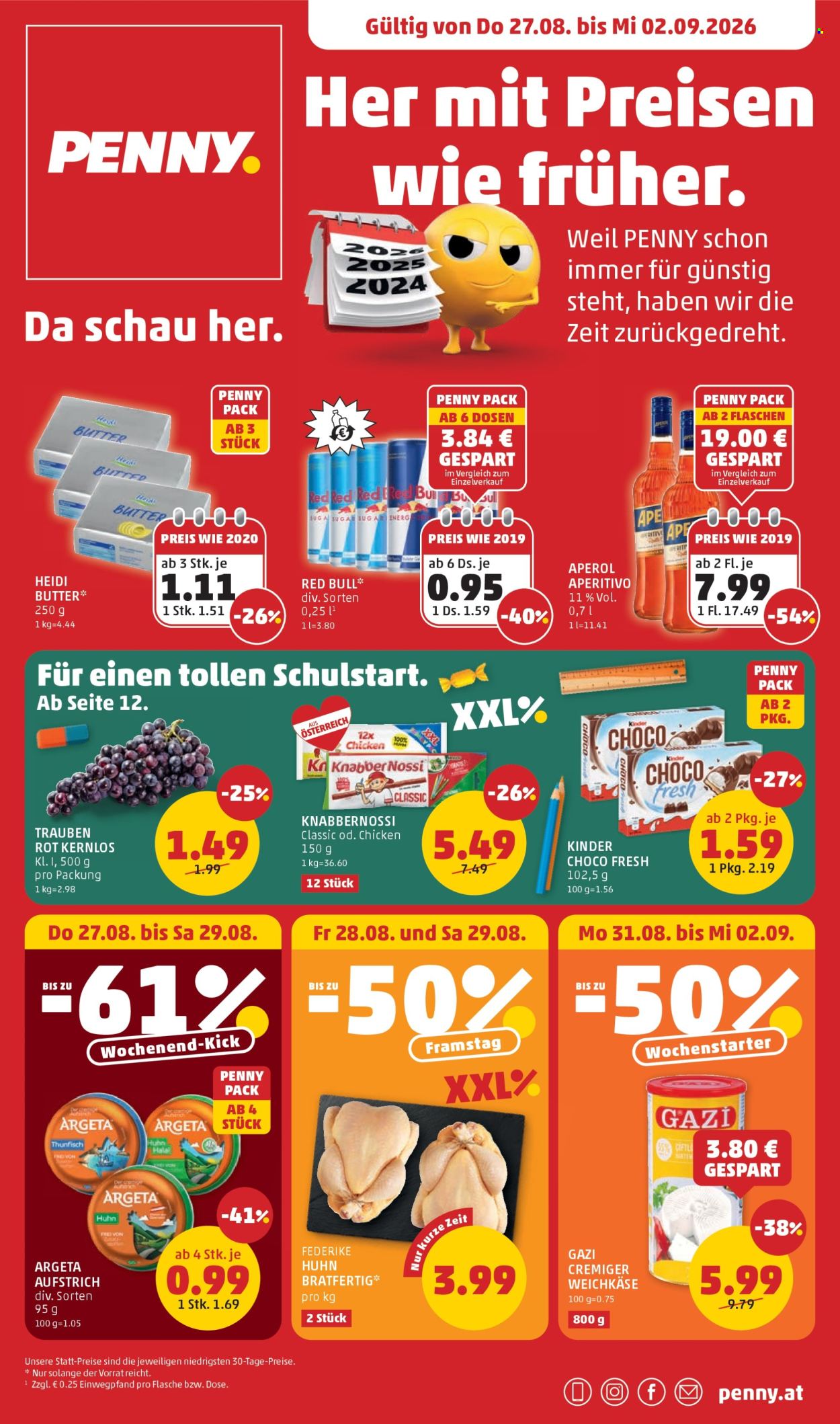 Angebote Penny - 27.8.2026 - 2.9.2026. Seite 1