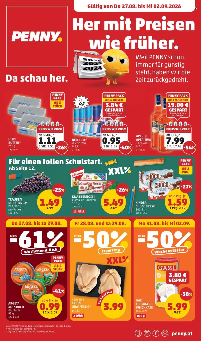 Angebote Penny - 27.8.2026 - 2.9.2026.