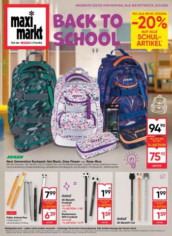 Angebote Maximarkt - 24.8.2026 - 23.9.2026.