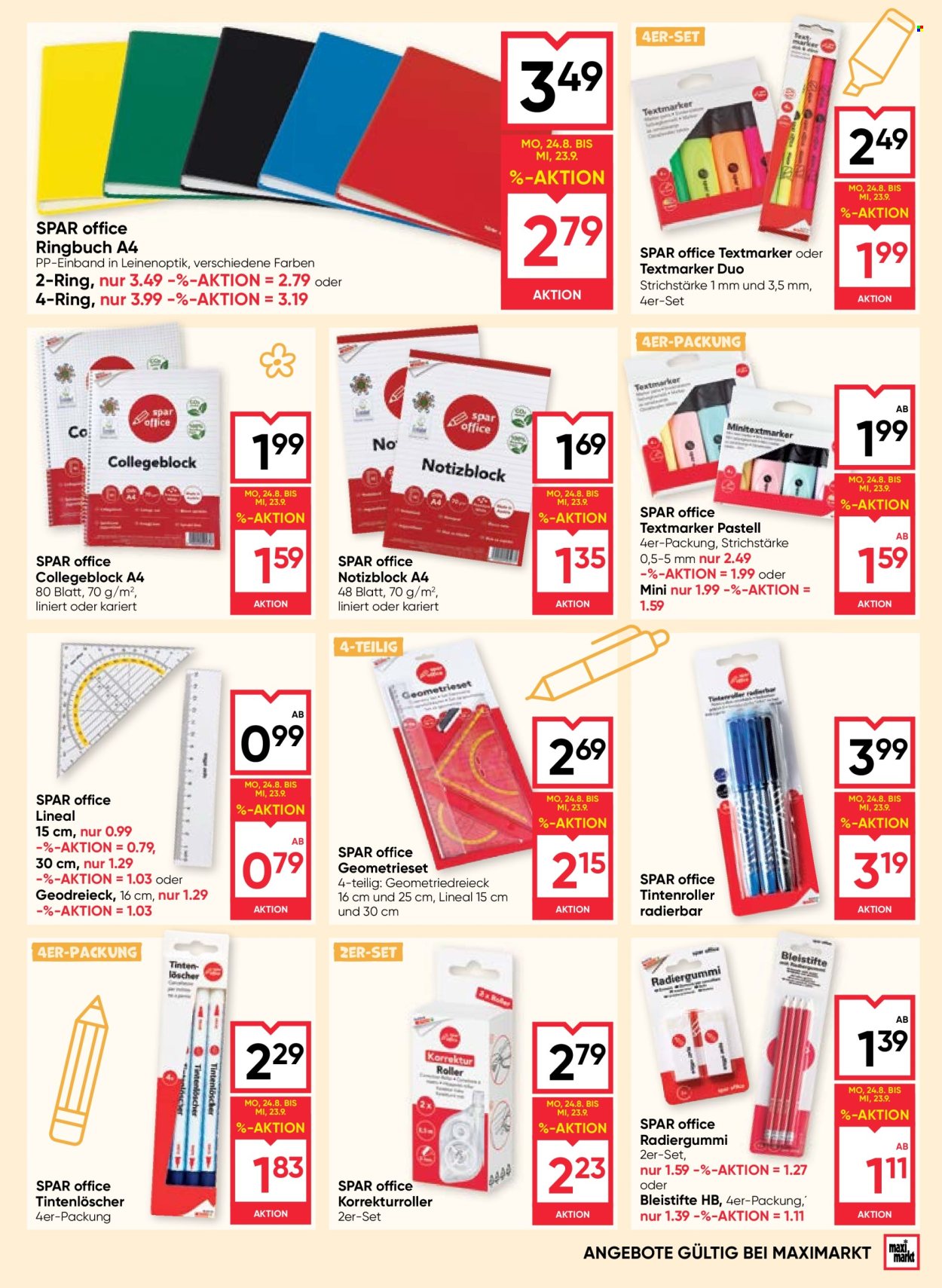 Leták Maximarkt - 24.8.2026 - 23.9.2026. Strana 17