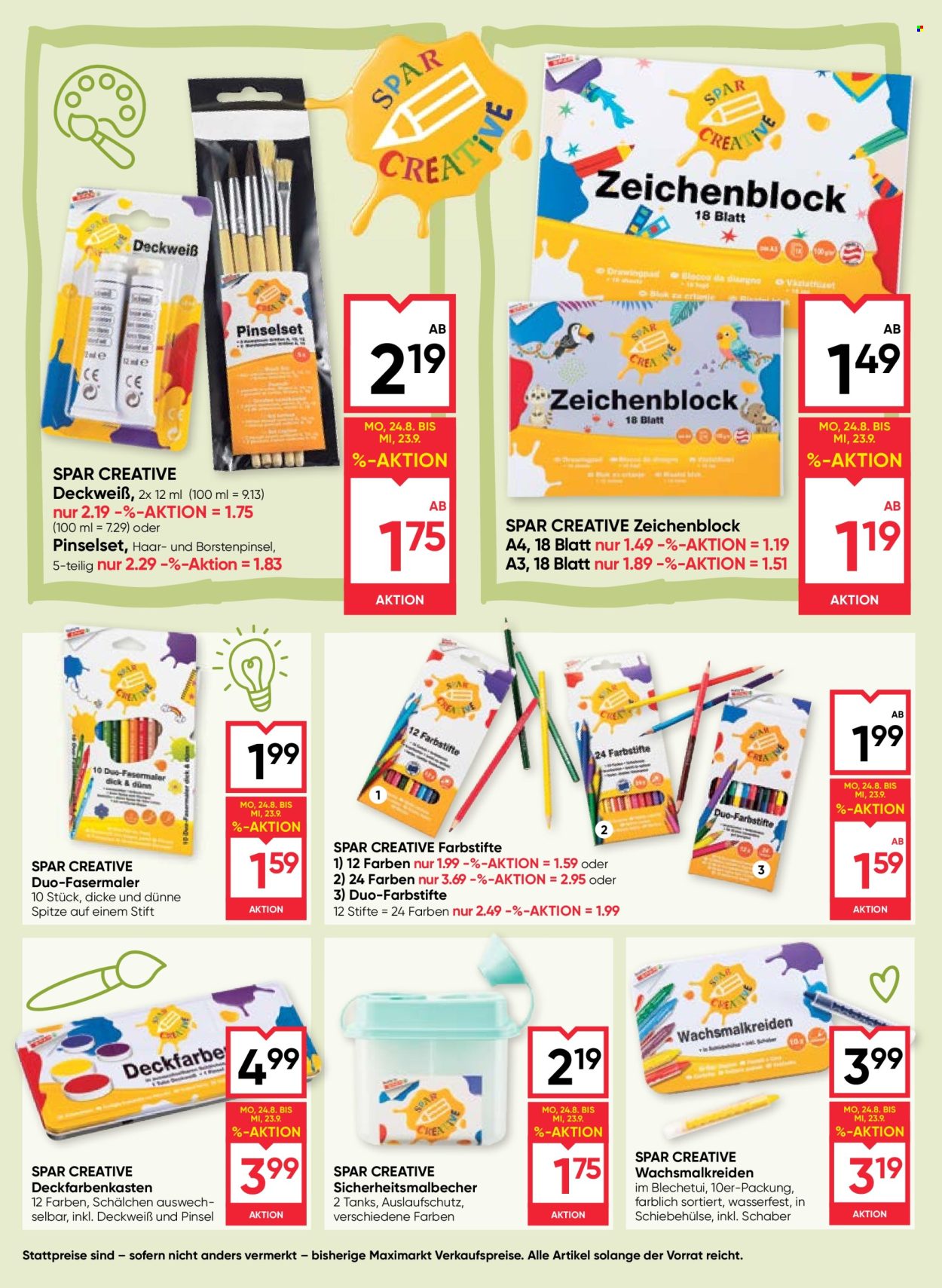 Leták Maximarkt - 24.8.2026 - 23.9.2026. Strana 18