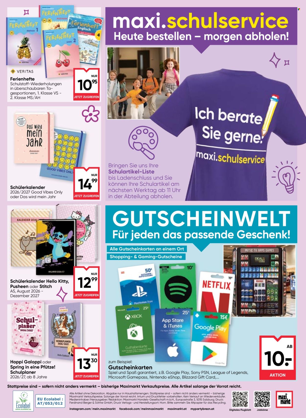 Angebote Maximarkt - 24.8.2026 - 23.9.2026. Seite 20