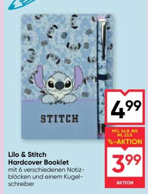Lilo & Stitch Hardcover Booklet