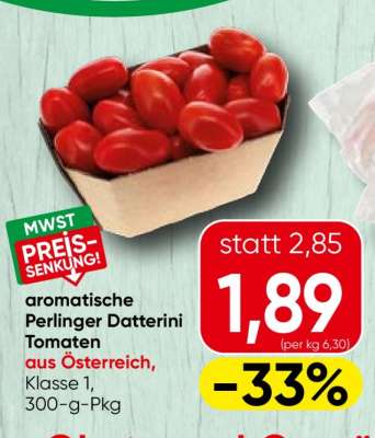 Perlinger Datterini Tomaten