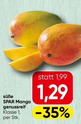Süße SPAR Mango