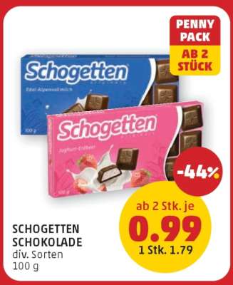 SCHOGETTEN SCHOKOLADE