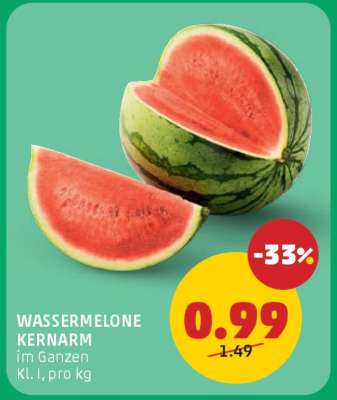 Wassermelone kernarm