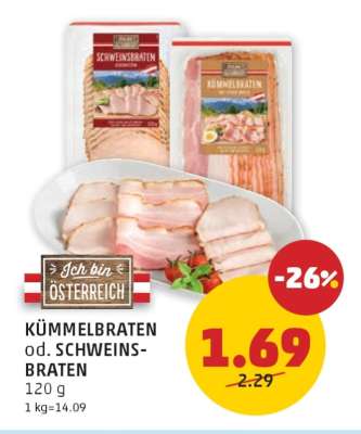 KÜMMELBRATEN od. SCHWEINSBRATEN