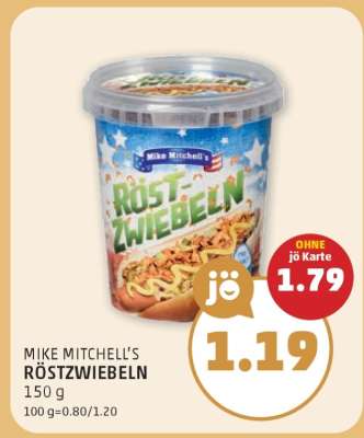 MIKE MITCHELL'S RÖSTZWIEBELN