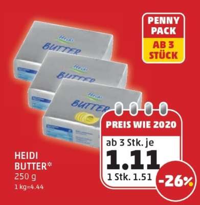 HEIDI BUTTER*