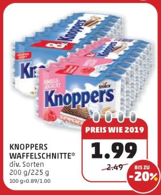 KNOPPERS WAFFELSCHNITTE