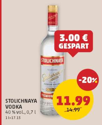 Stolichnaya Vodka
