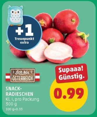Snack Radieschen
