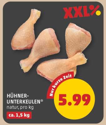 HÜHNER-UNTERKEULEN