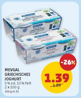 Mevgal griechisches Joghurt
