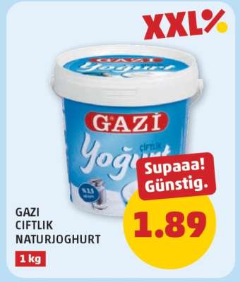 GAZI CIFTLIK NATURJOGHURT