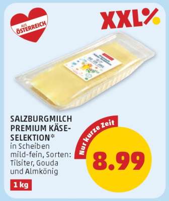 SALZBURGMILCH PREMIUM-KÄSE-SELEKTION