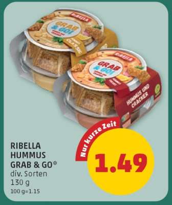 RIBELLA HUMMUS GRAB & GO