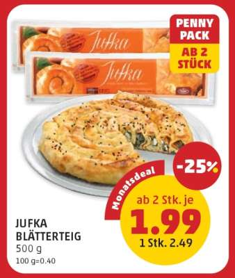 Jufka Blätterteig
