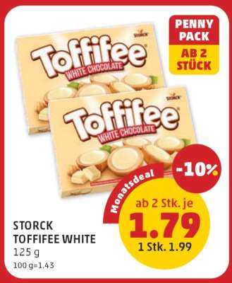 STORCK TOFFIFEE WHITE