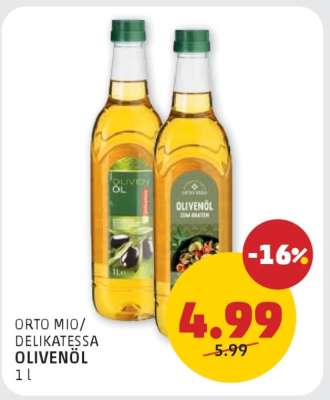 ORTO MIO/DELIKATESSA OLIVENÖL