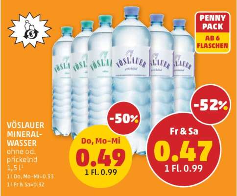 Vöslauer Mineralwasser