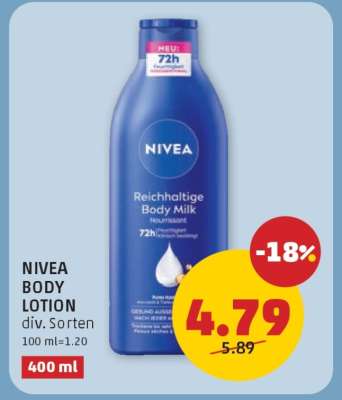 NIVEA BODY LOTION