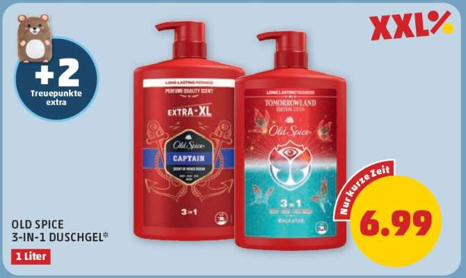 OLD SPICE 3-IN-1 DUSCHGEL