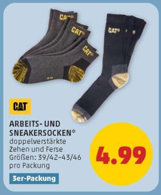 CAT ARBEITS- UND SNEAKERSOCKEN